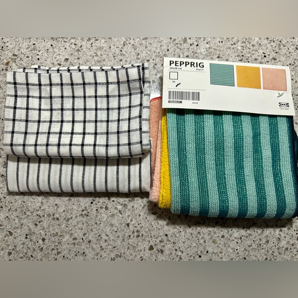 IKEA kitchen towels tea cleaning NEW